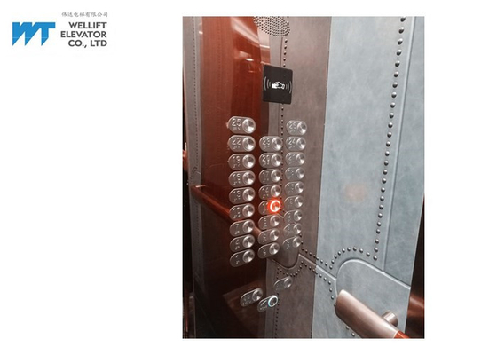 3.0m/S ICカード アクセス管理の贅沢な乗客のエレベーター