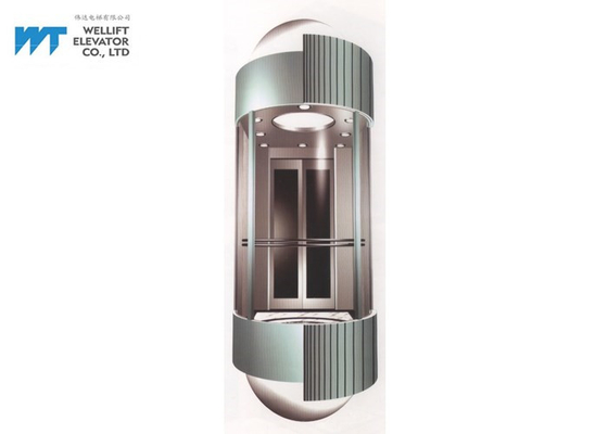 半円のHotleの現代上昇のためのアクリルの設計エレベーターの小屋の装飾