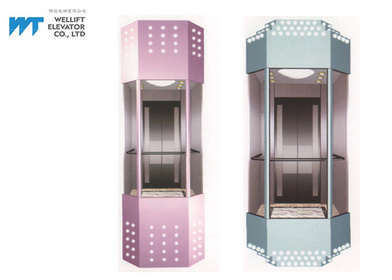 ダイヤモンドの形のパノラマ式のガラス エレベーター ホテル/商業建物のために観光する180度