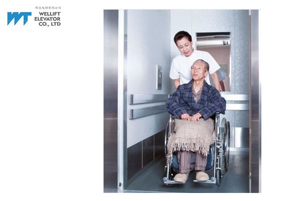 声の着陸の低雑音の安全な連続した病院用ベッドのエレベーターは機能を発表します